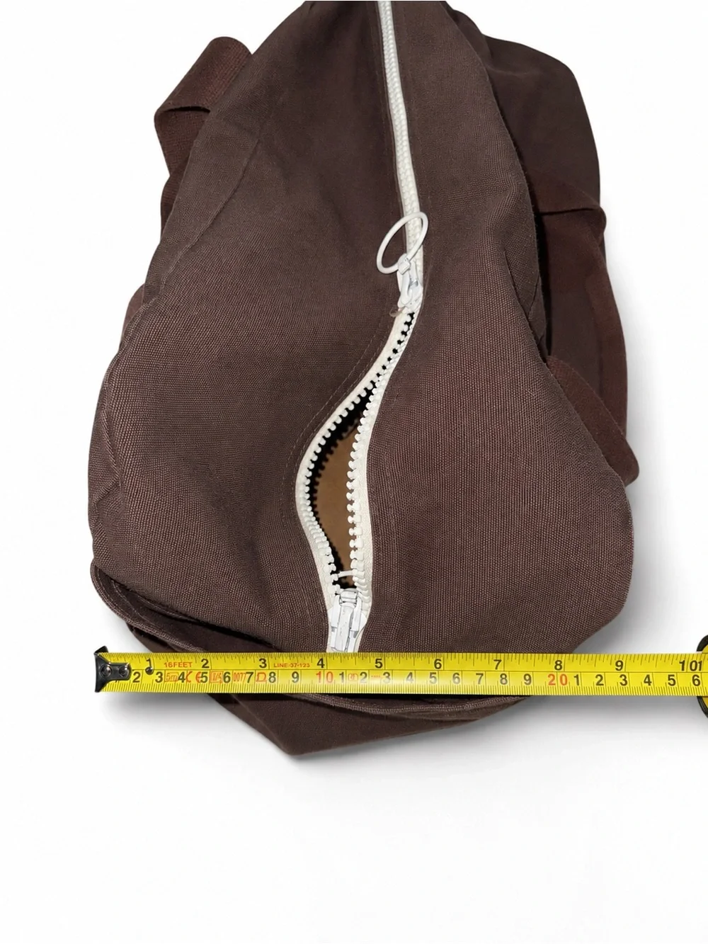 Vintage Square Rigger by Lands’ End Canvas Duffle Bag